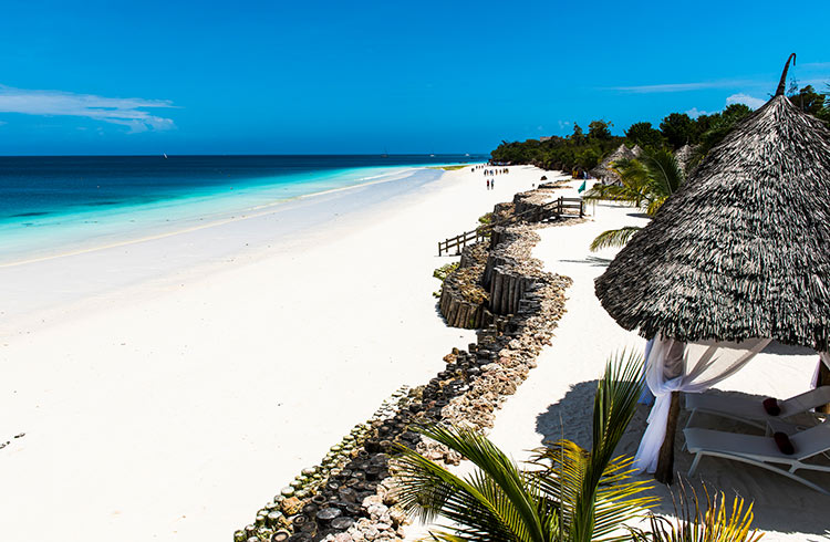 inviting beaches of Zanzibar