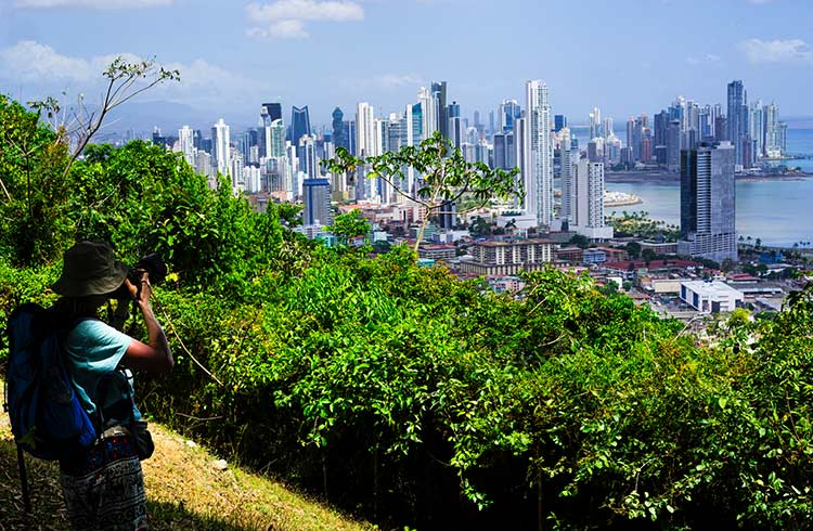 View over Panama City