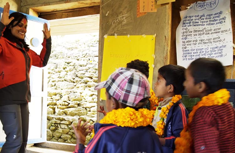 Education Through Tourism in Nepal