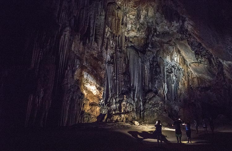 Inside Paradise Cave, Phong Nha Ke Bang National Park.