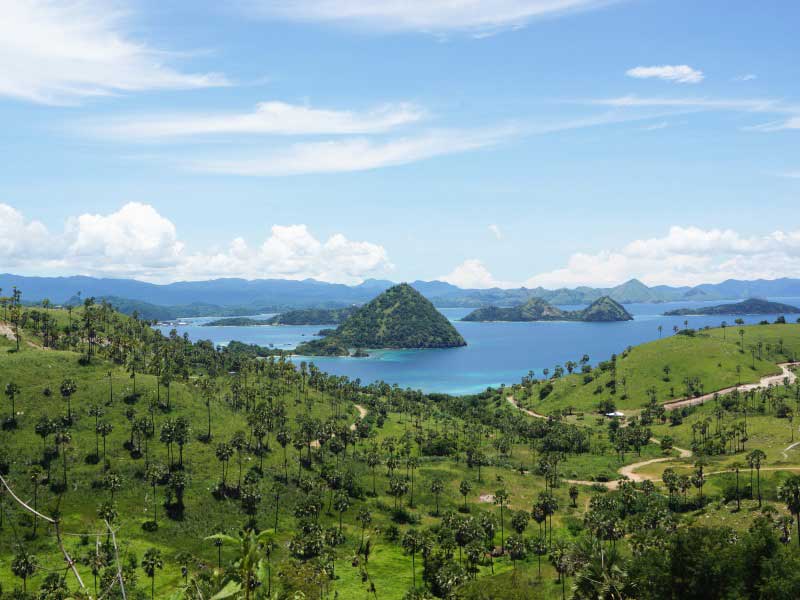 Labuan Bajo, on the island of Flores.