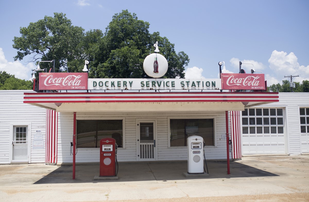 Dockery Farms, the birthplace of the blues, in Dockery, Mississippi.