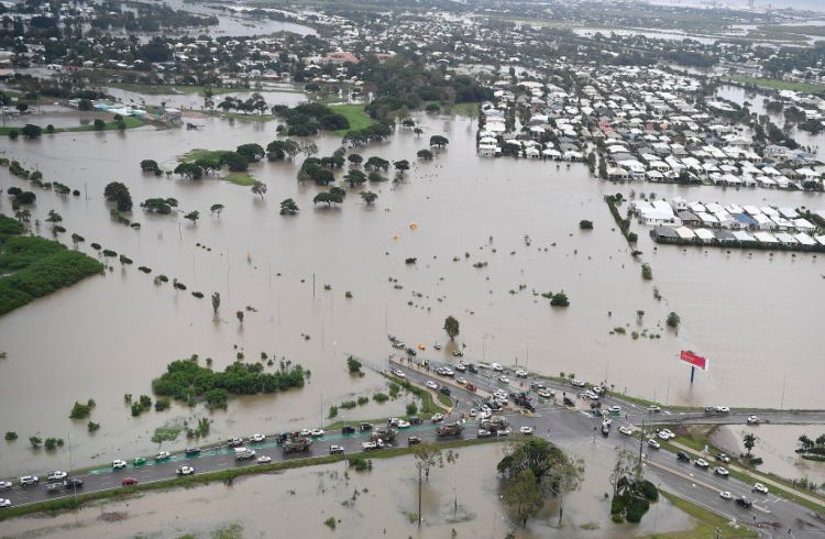 Flooding in Townsville