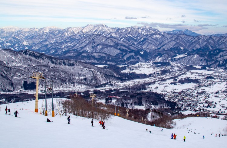 Ski fields Japan