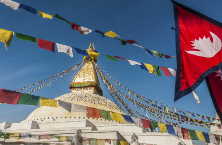 Boudhanath stupa in Kathmandu