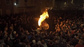 Video: Devon's Village of Fire