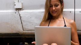 Have the freedom to claim online and continue traveling