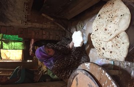 Country bread making