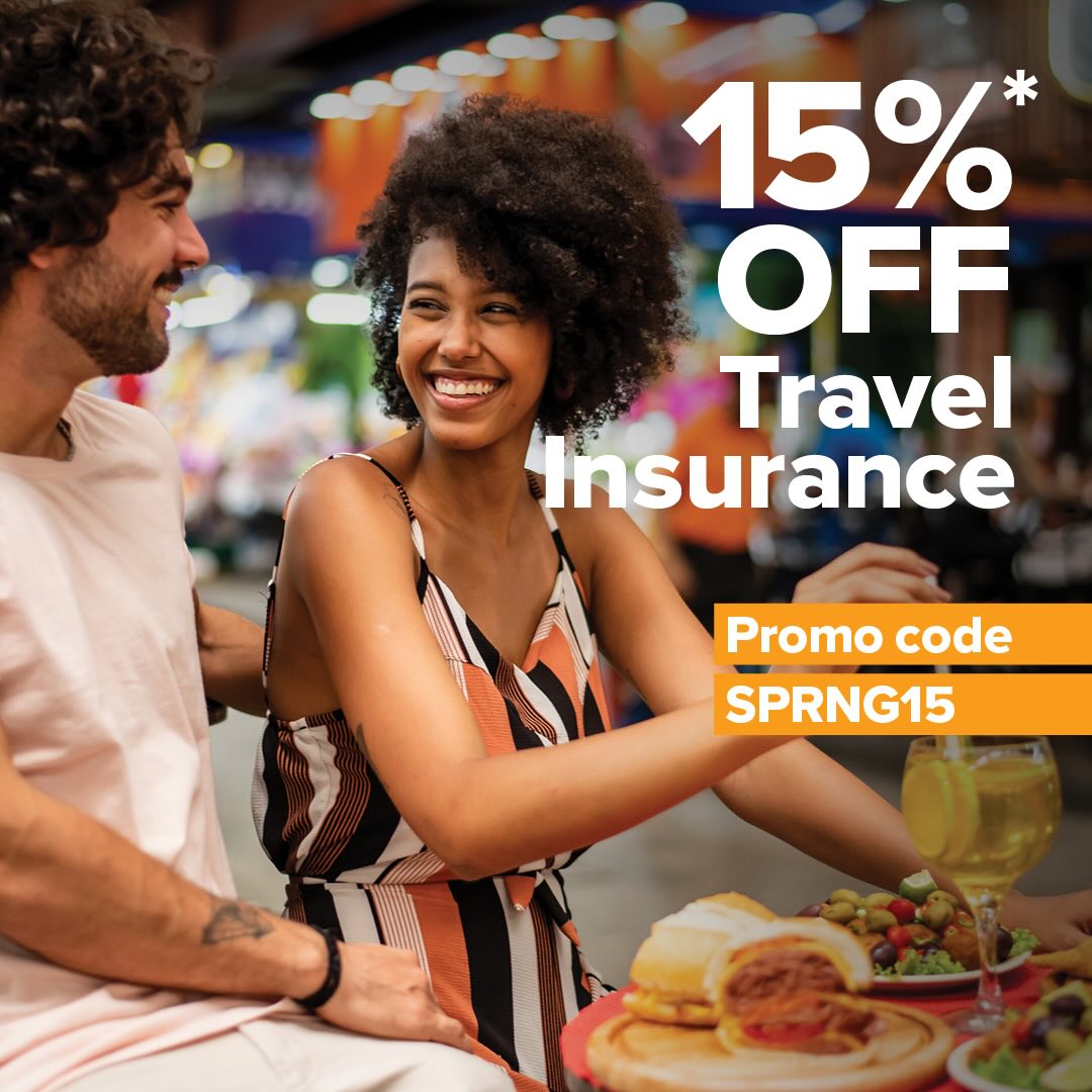 A 15% discount banner