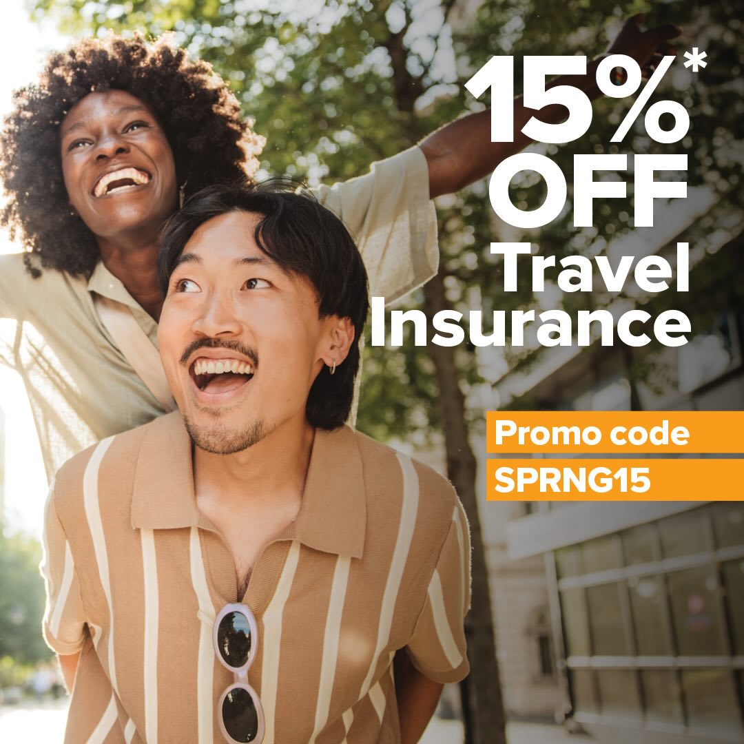 A 15% discount banner