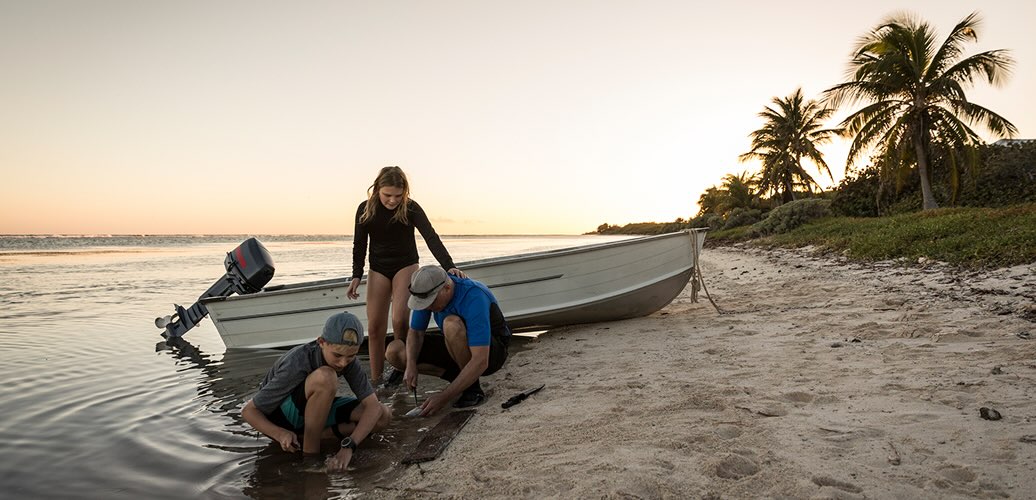 Fishing adventures in crystal waters