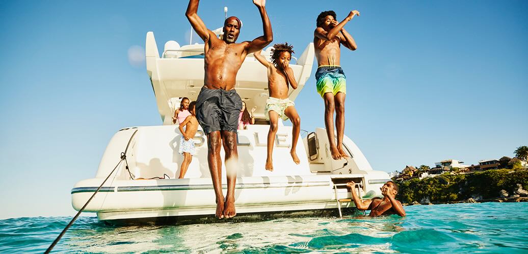 Yachting on the Caribbean Sea