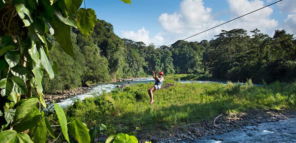 Ziplining in Monteverde