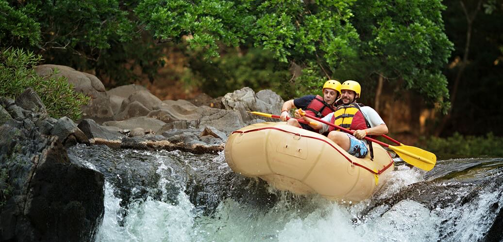 White water rafting on the Pacuare river