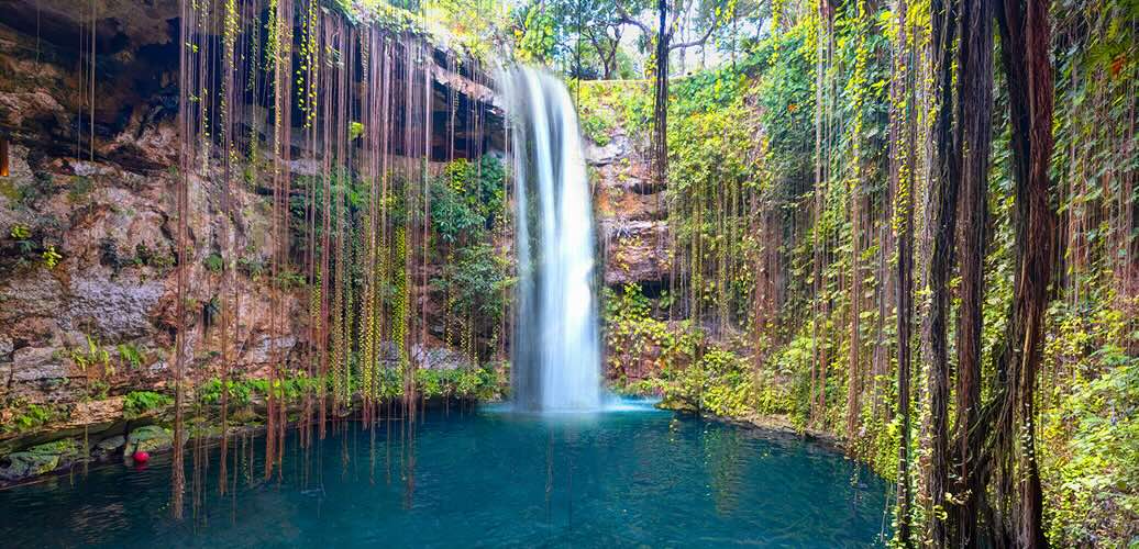 Cenotes in Yucatan Peninsula