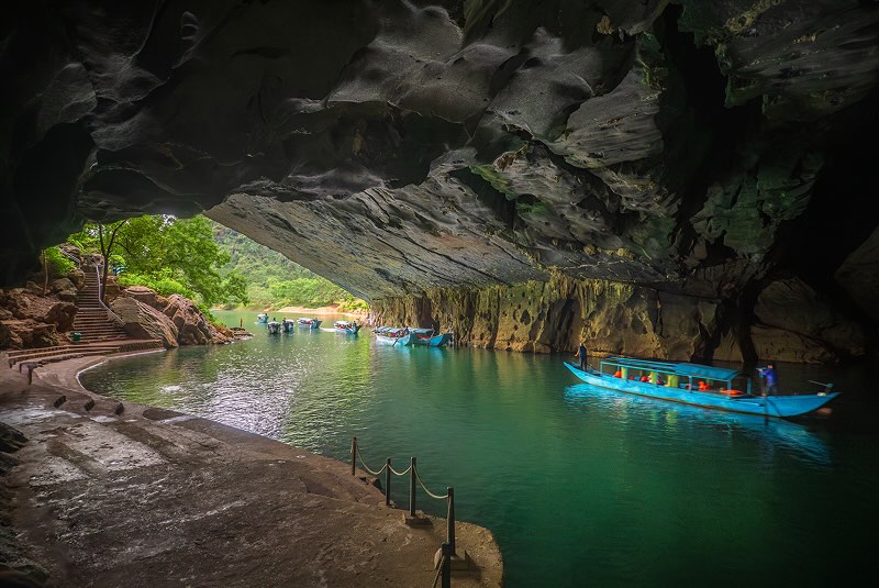 Cave exploration in Phong Nha-Ke Bang