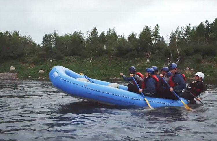 Canada Discoveries: Rafting The Exploits River