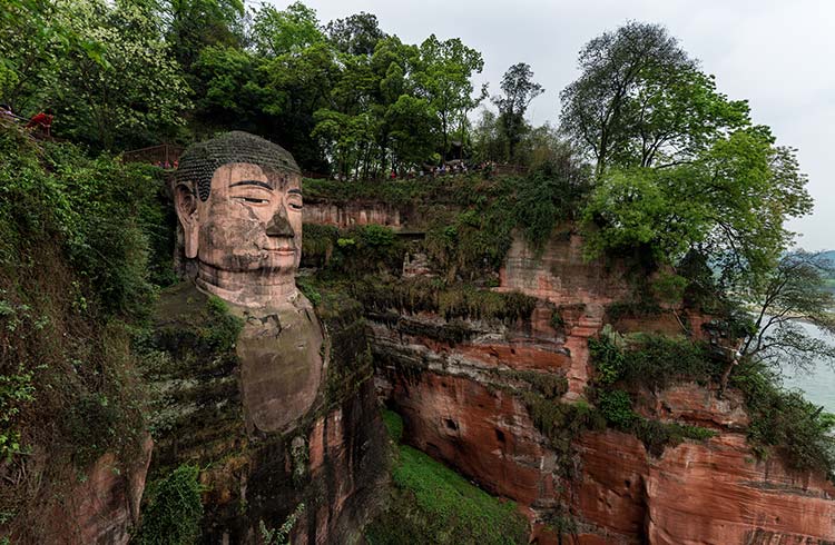 Feeling Small in Leshan