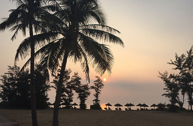 Sunset from Sanya, Hainan Island