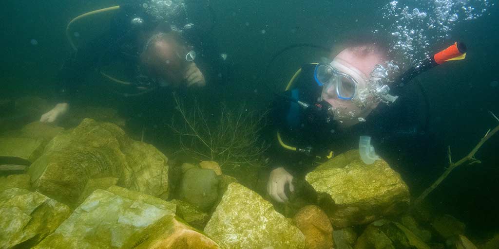 Into the Deep Scuba Diving the Great Wall of China