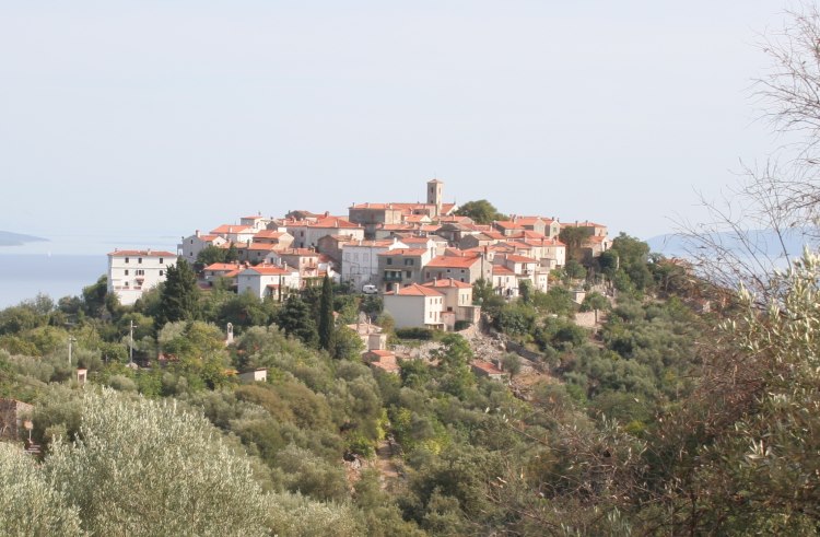 Beli, an ancient hilltop village on the Croatian island of Cres.