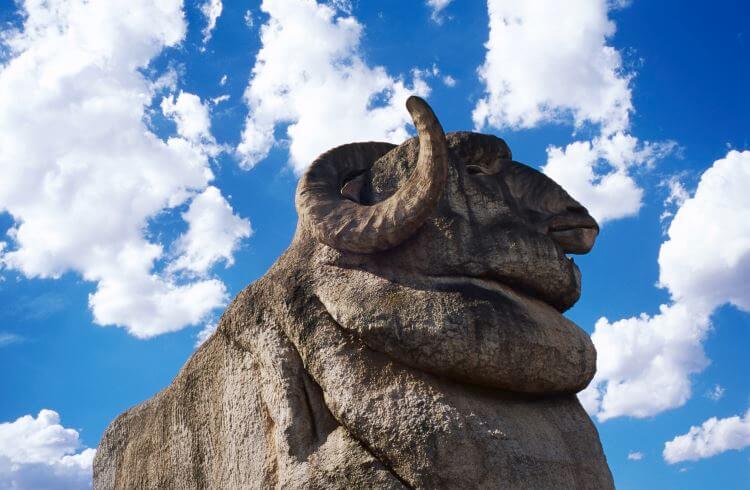 The Big Merino, a concrete statue of a ram in Goulburn, New South Wales, Australia.
