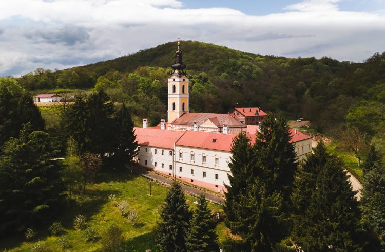 Monastery Grgeteg, Fruska Gora National Park, Serbia. 