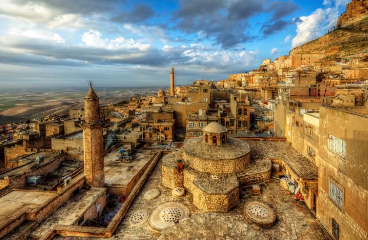 The ancient city of Mardin, Turkey.