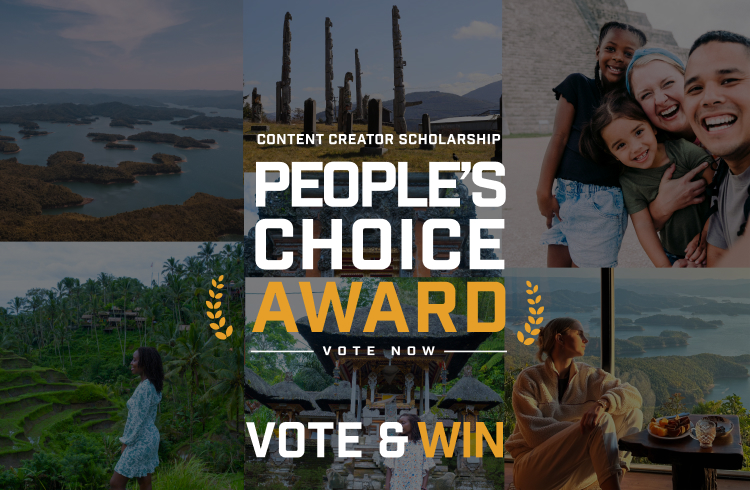Peoples choice award vote