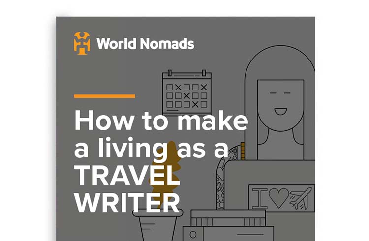 Travel writing guide cover photo