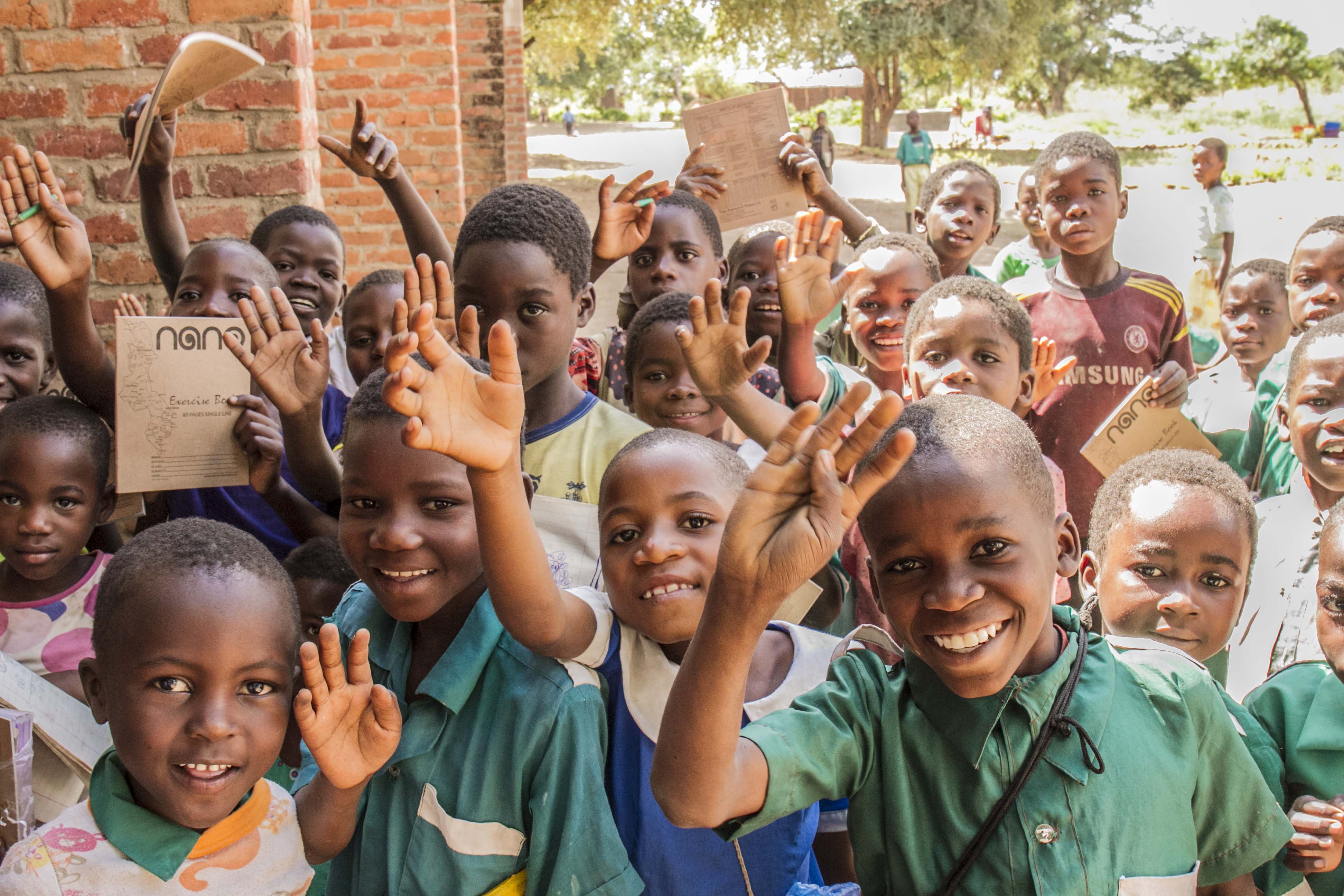 Receiving a notebook is not an everyday luxury.   The Malawian government cannot adequately supply learning resources to all children of the school.  These are children of Standard One, where 1 teacher is responsible for the 169 children enrolled. 