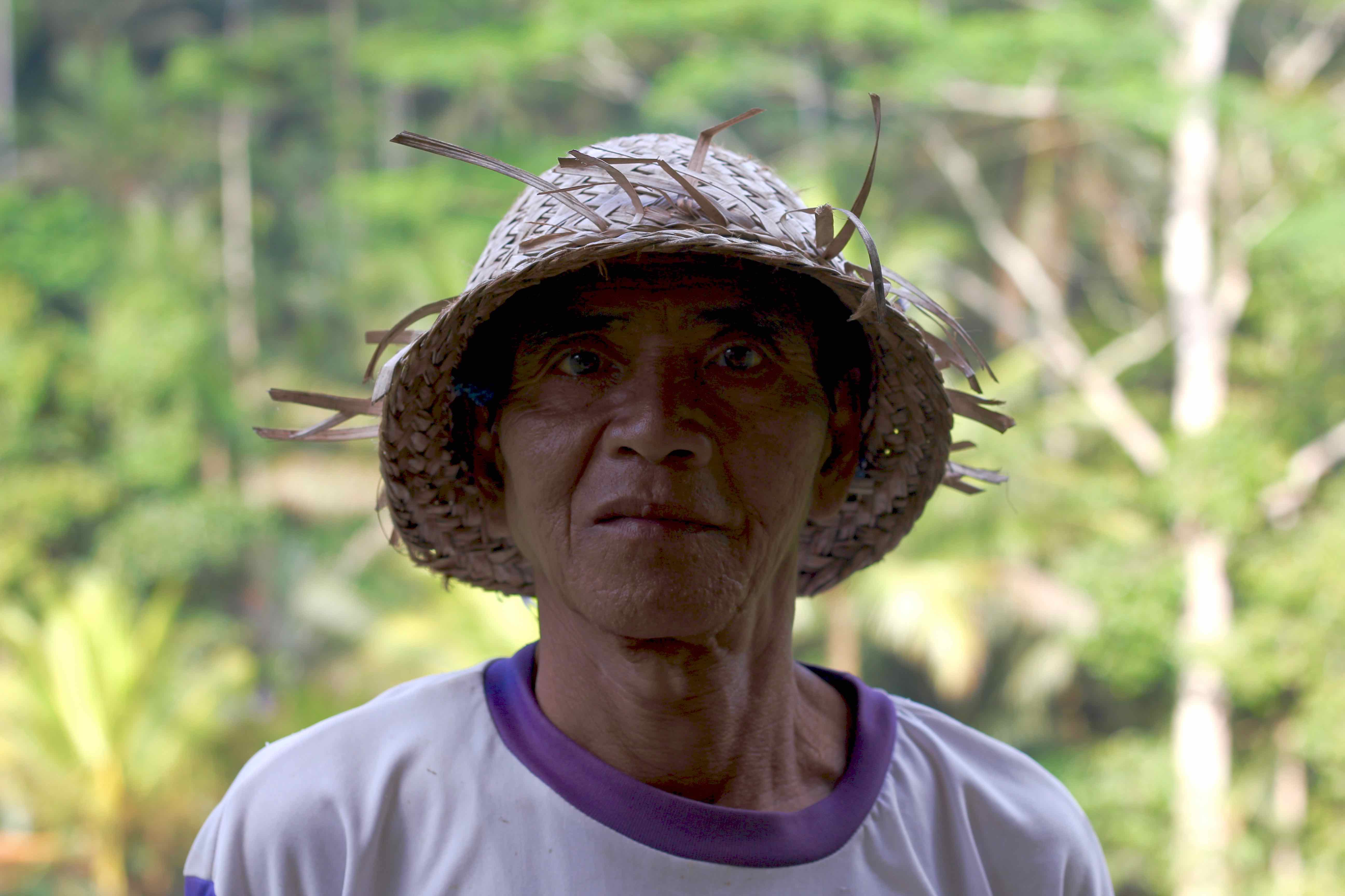 Bintang - A generous rice farmer I met by the roadside in Tembok, Bali