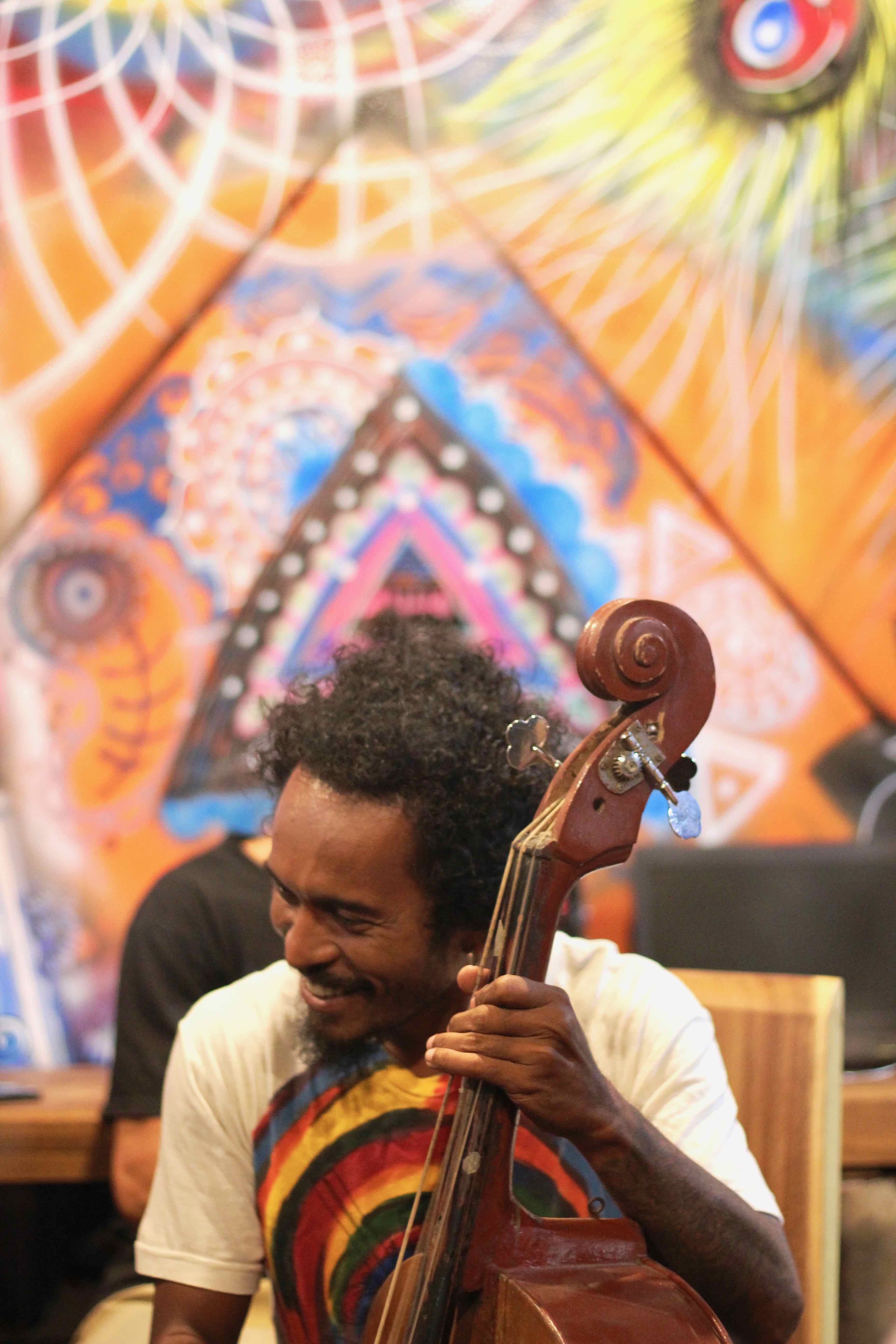 Farley - My friend, a multi-instrumentalist living in Canggu, Bali