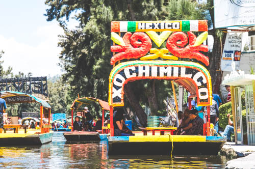 Mexico City's Xochimilco, "Place of Flowers" translated in Nahuatl, draws thousands of tourists each year. Not only it's a beautiful and colorful tourist attraction, but it's also community of amazing people who live and work in the floating gardens. 