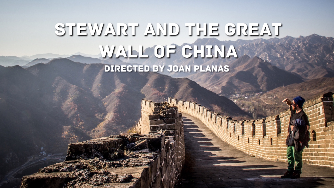 Stewart and the Great Wall of China