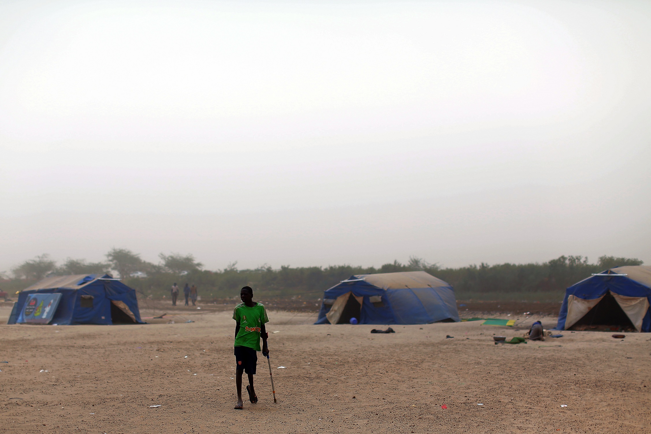 Sudanese homeless