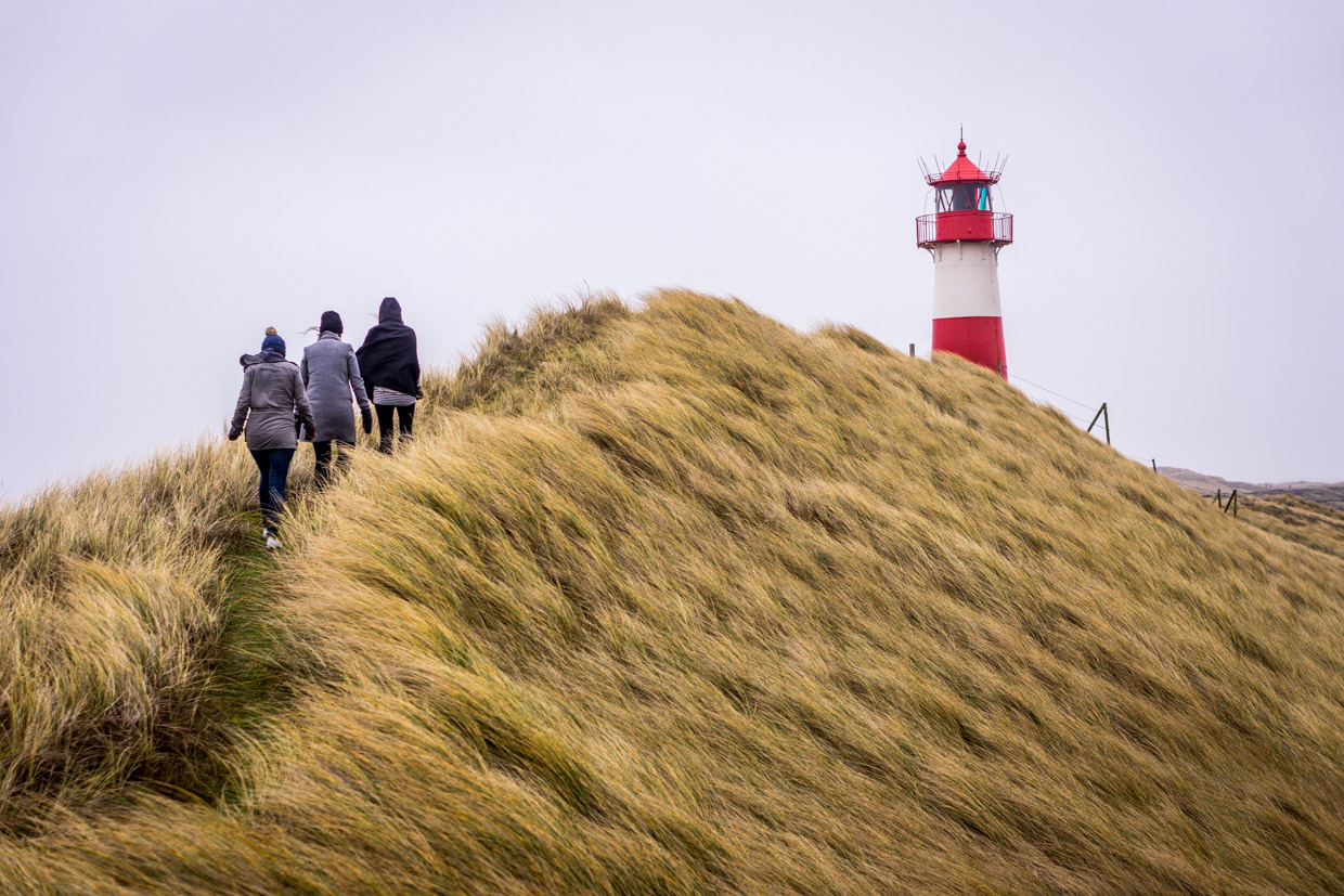 Stay the path. The island is home to five lighthouses. You can find them on the southern and northern-most tips, the middle and on two sandbanks, we did the legwork.