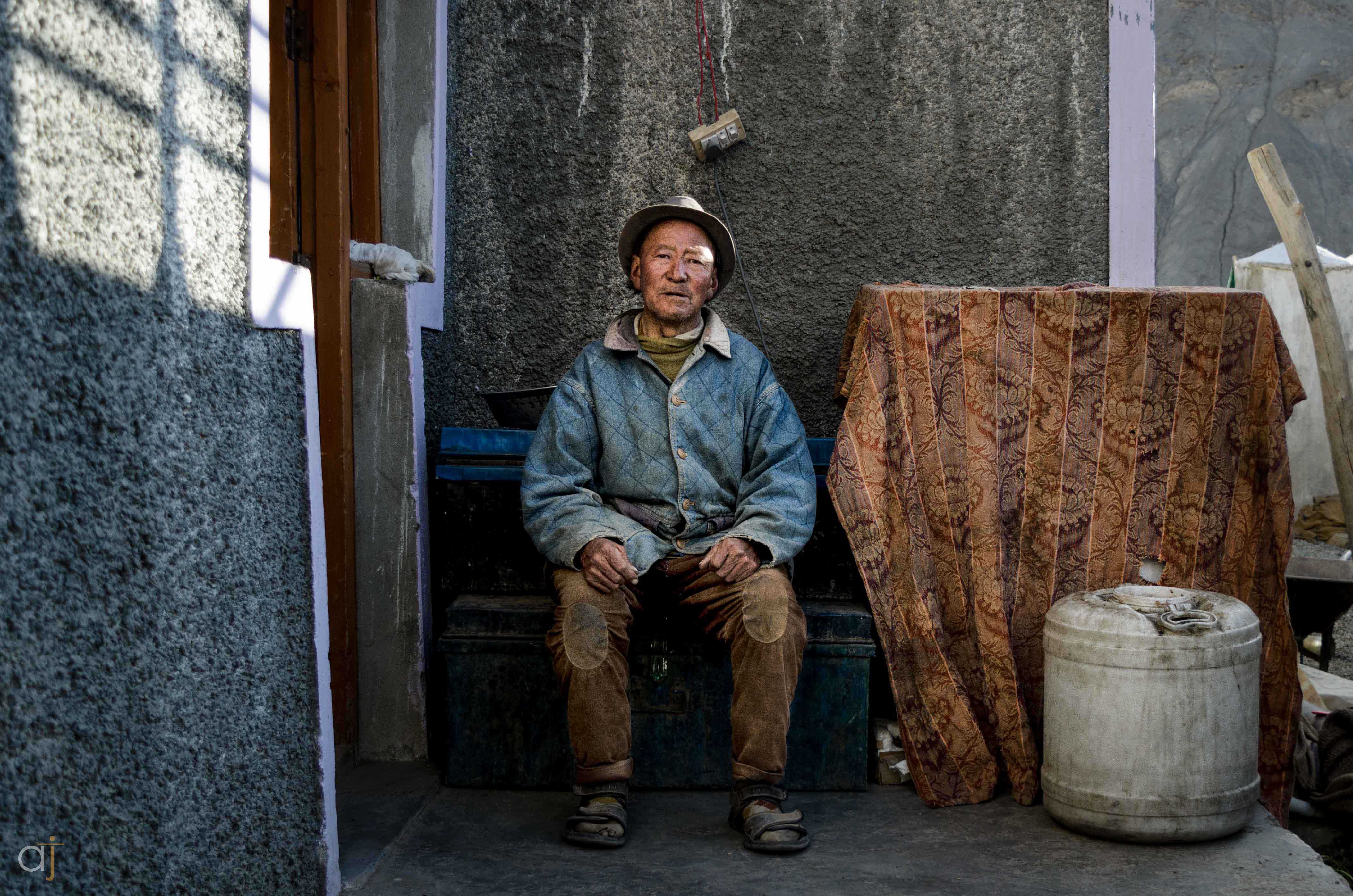 Living in Ladakh is not a easy task. People here get only a couple of months to stock up the food for them and their cattle before the long snowy winters start.