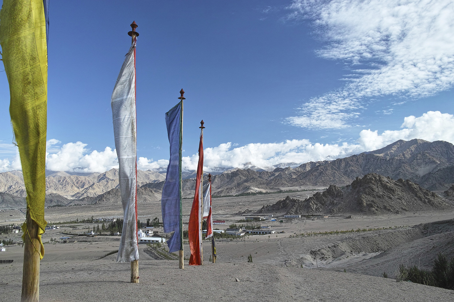 In the foothills of the Indian Himalayas you will find the remote city of Leh. This region used to be the seat of the ancient Buddhist kings, now it is a gateway for travellers to the Himalayas.