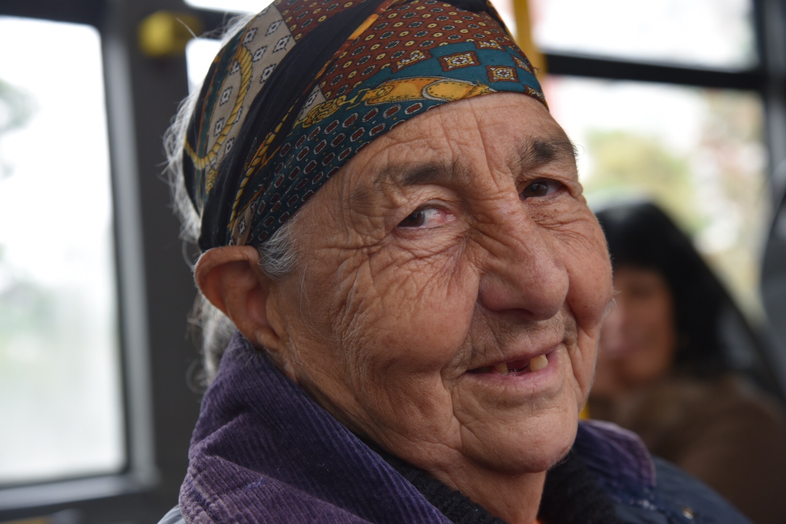 I thought the gypsy lady would give me an advice. I met her at the bus one day on the way to visit my dad in the clinic. Instead, the gypsy just turned and smiled at me. 