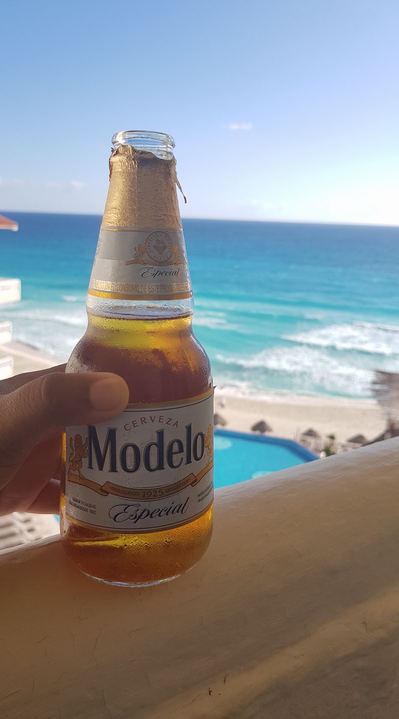 Cancun Bevy ( Cancun Waves) view from an AIRBNB rooftop