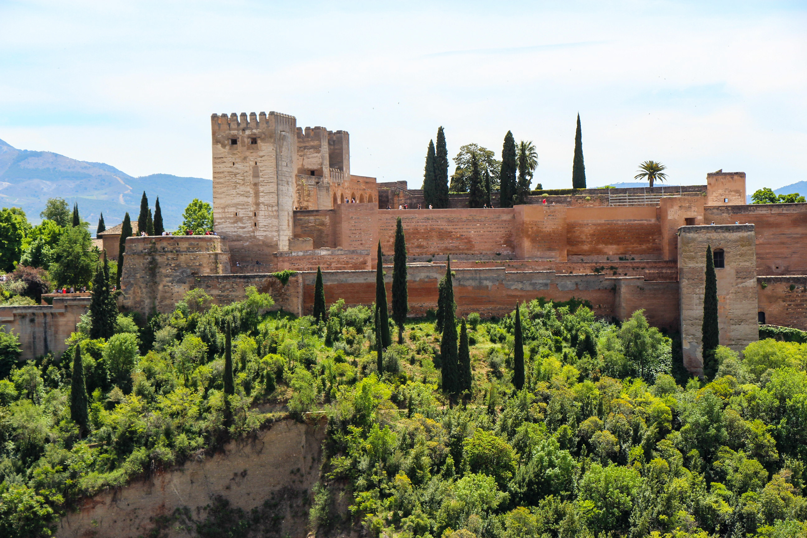 The Alhambra is a masterpiece of Islamic Architecture, It sits a t the top of the verdant Darro Valley and looks out over the old Arabic Quarter of the city. The Alhambra became UNESCO world heritage site in 1984 it is considered one of the ten wonders of the world.