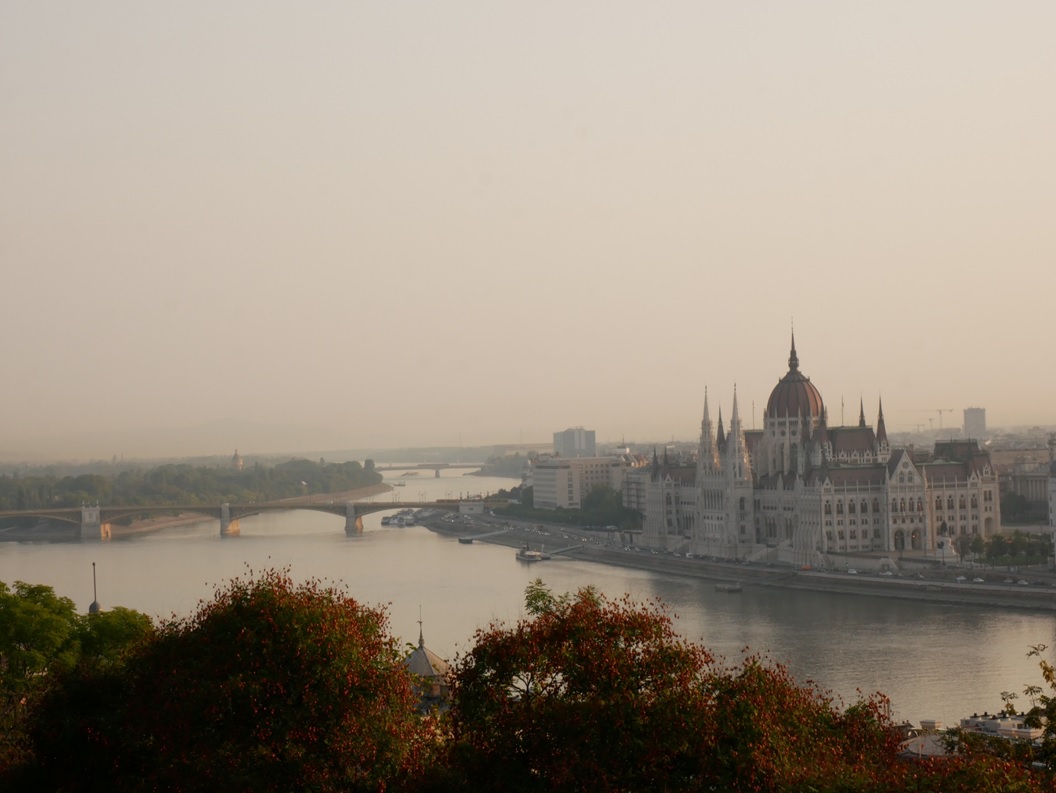 The stunning Hungarian Parliament and Margaret Bridge. These two iconic historic structure serve a symbol of unity and freedom for Hungarians and those living in Budapest.