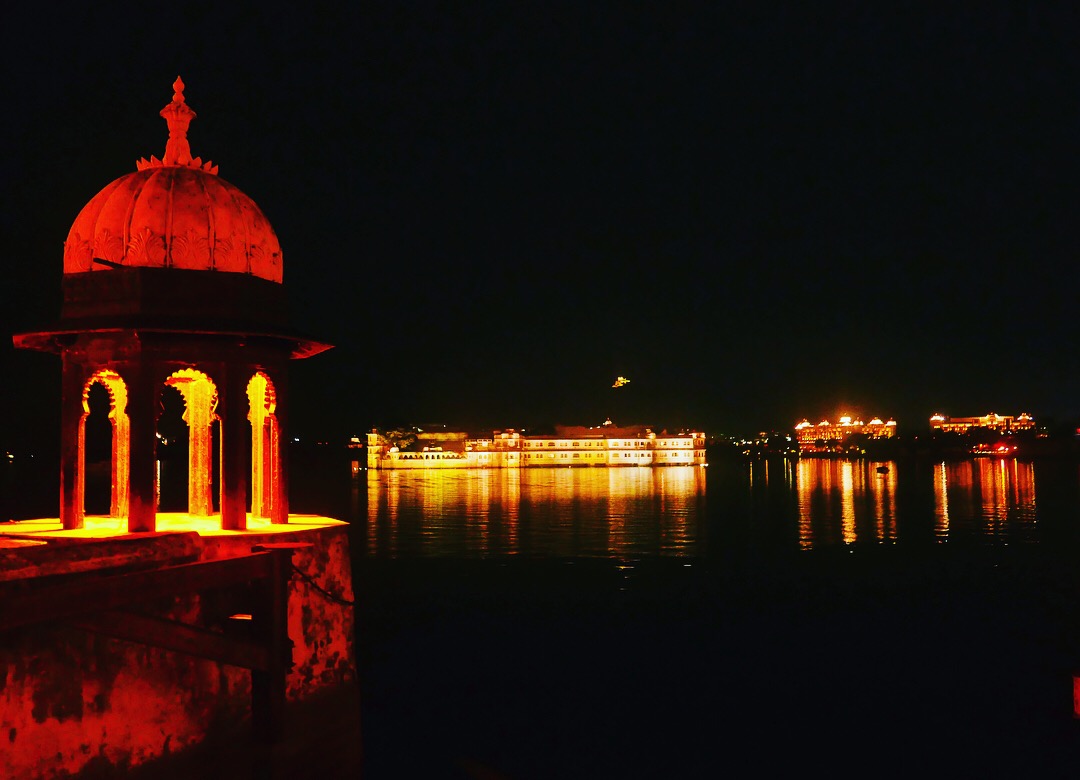 Udaipur at night