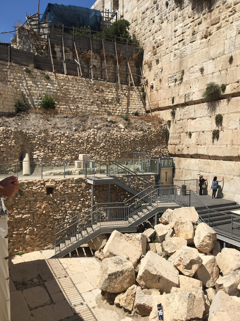 Built and rebuilt several times on top of itself, the changing layers near the Western Wall reveal the historical significance of Jerusalem. As a key site for several religions, Jerusalem is known as a place for spiritual gatherings as well as conflict.
