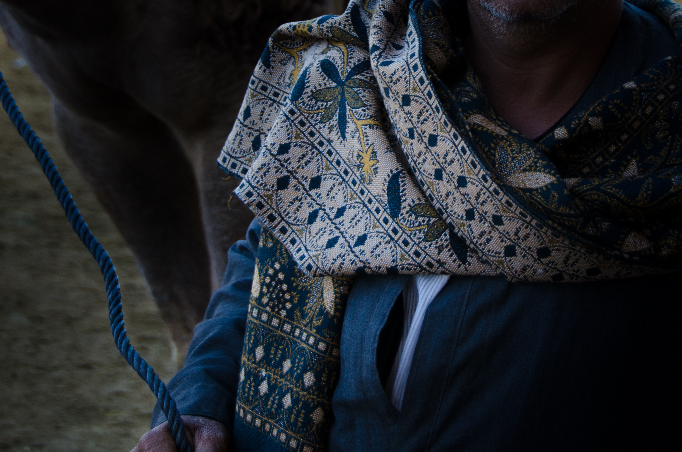 Both man and beast wear tradition around their neck in Birqash. The harsh climate, limited resources and need to provide for a family mean that learning the trade takes precedence over questioning norms of the industry and norms of identity.