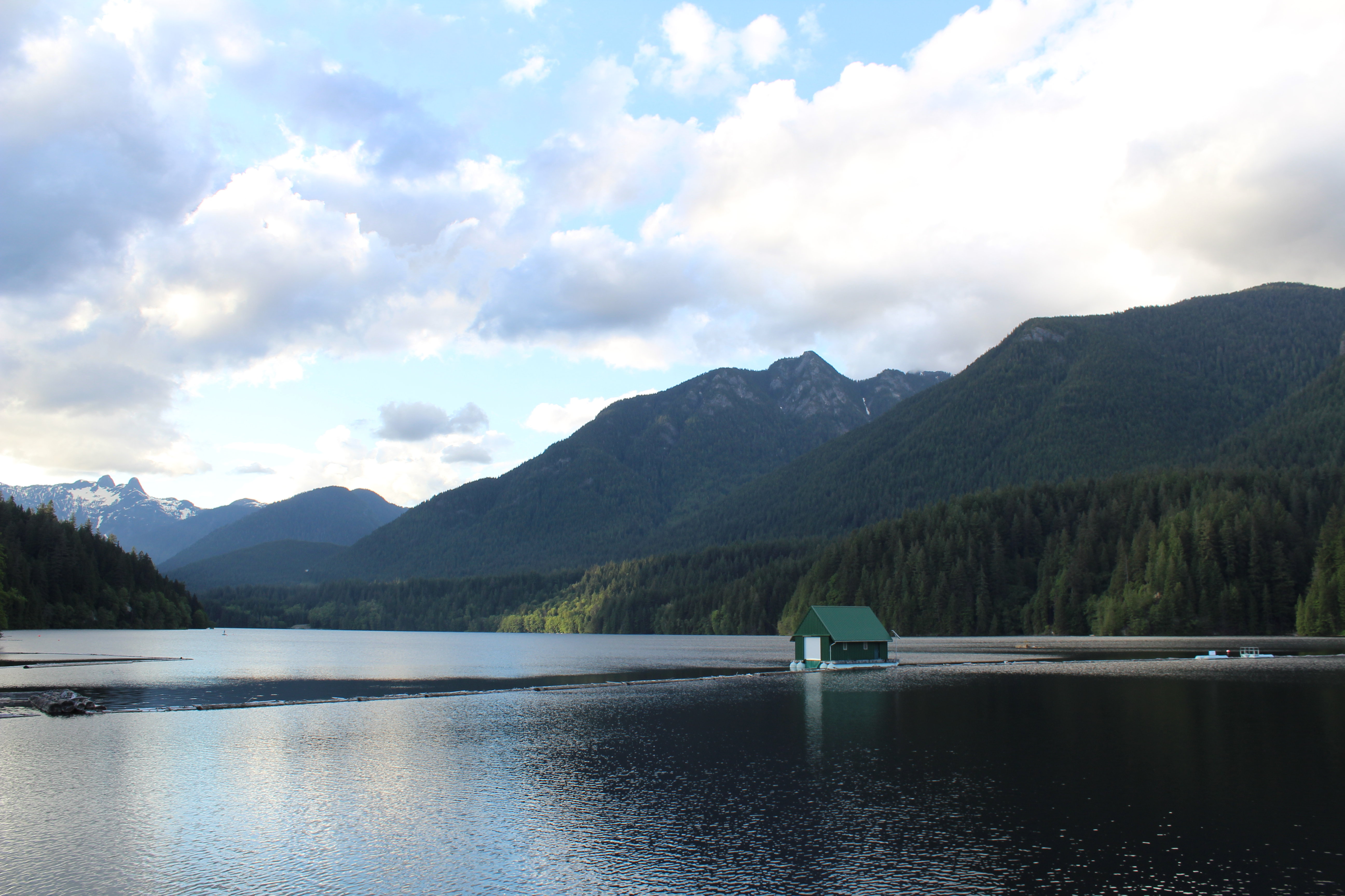 Cleveland dam creates Capilano Reservoir, which is a picturesque and tranquil little escape from the city.