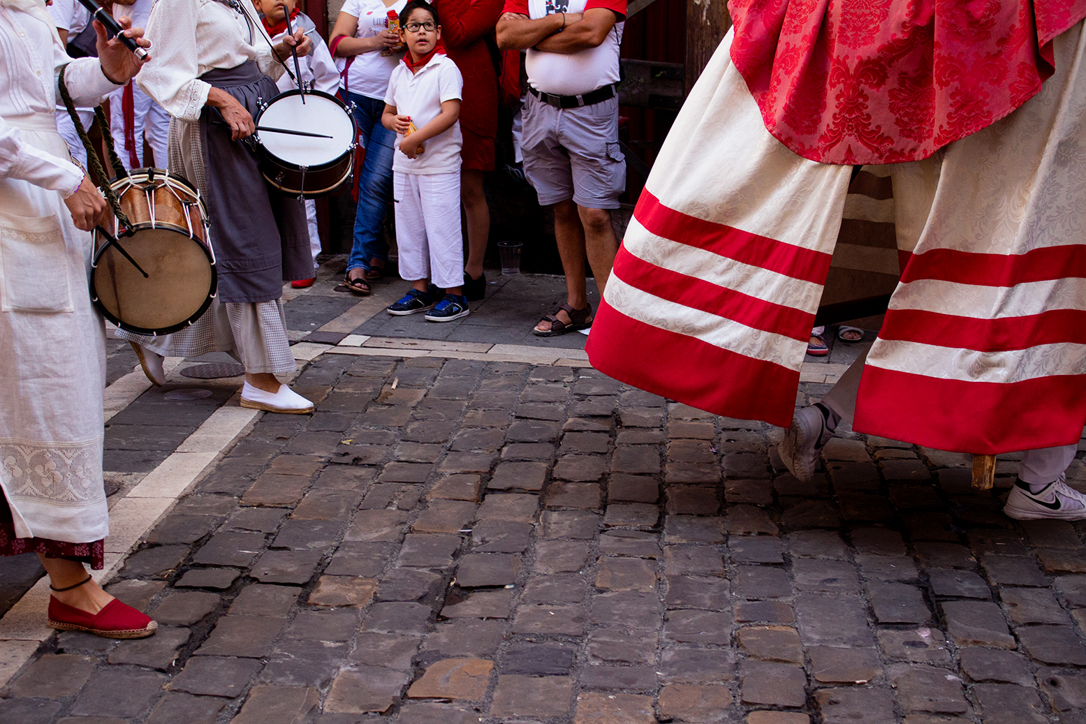 The more rooted parade of San Fermin. 