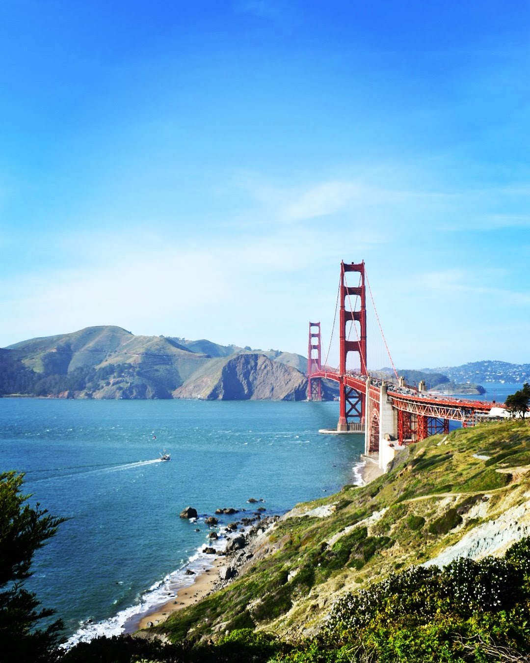 After taking a plane, I arrived in San Francisco.  The Golden Gate Bridge was Only the Start of What Took Place. 