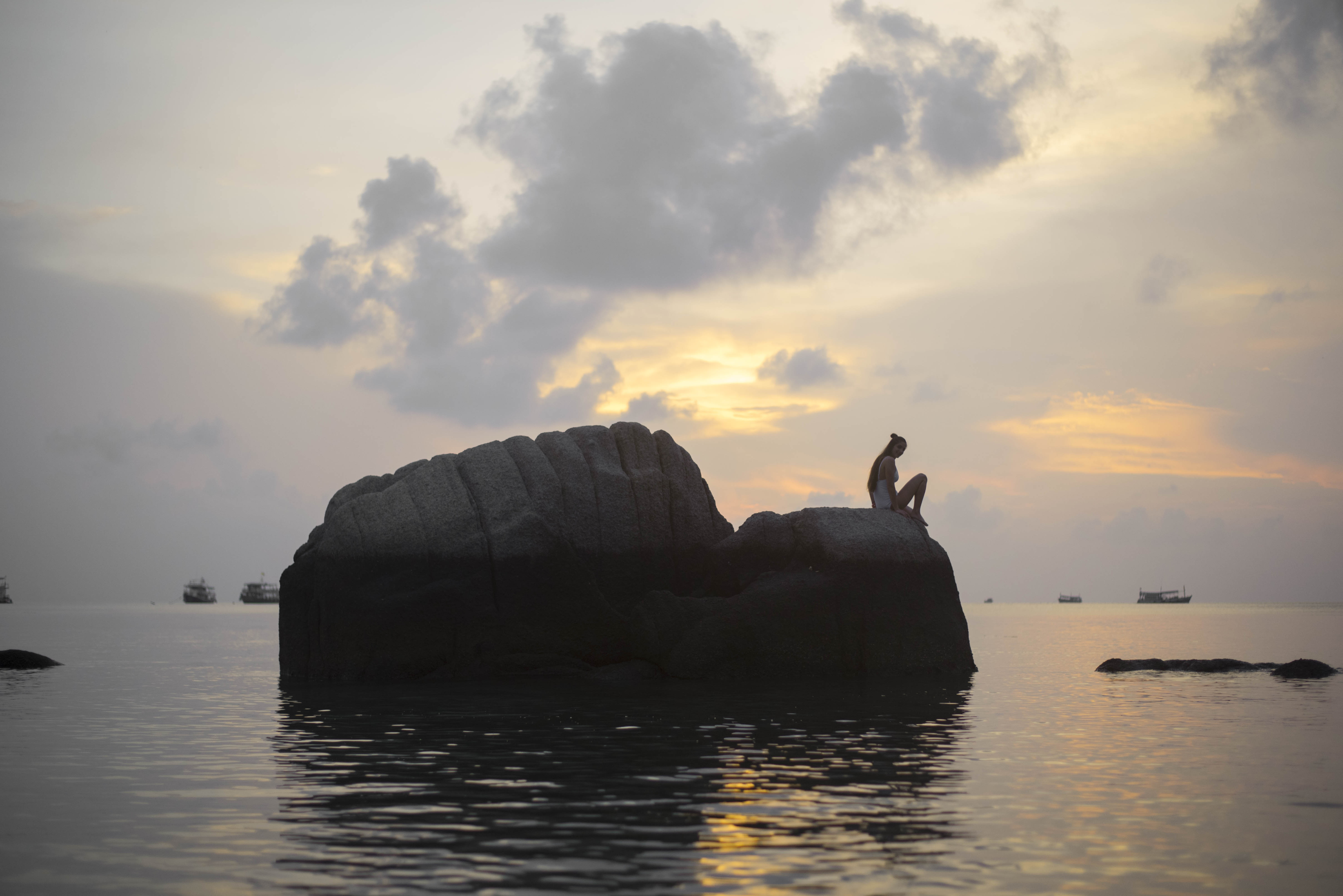 That magic sunset in Koh thao.